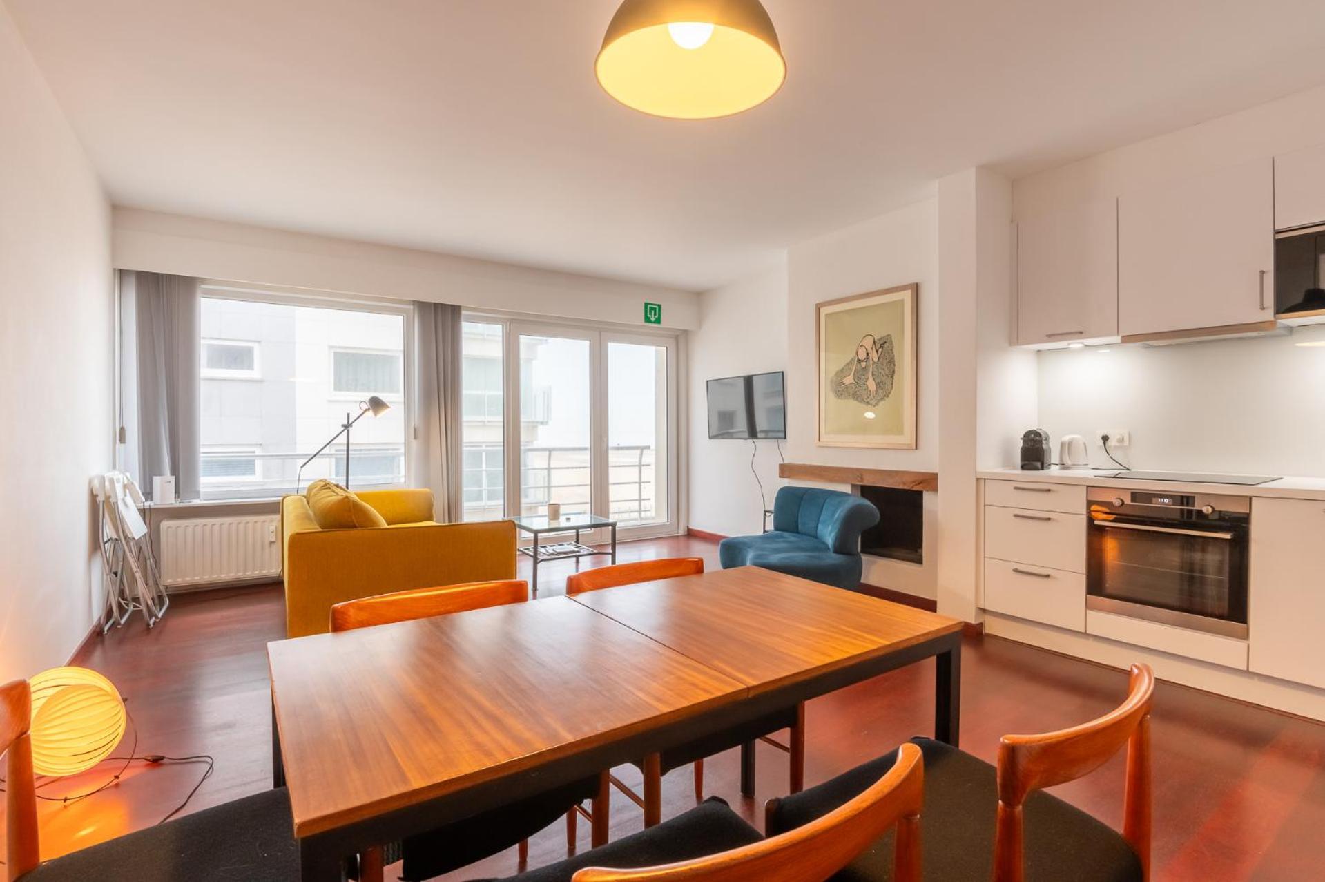 Апартаменты Seaview With Style Остенде Экстерьер фото